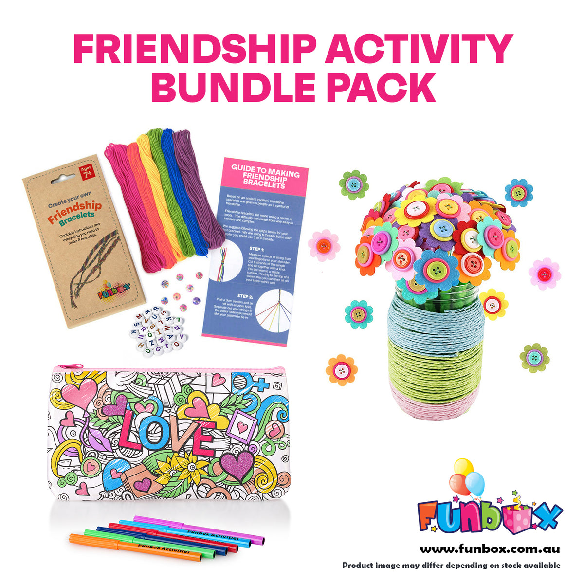 DIY Friendship Bracelet Kit – Funbox Activities