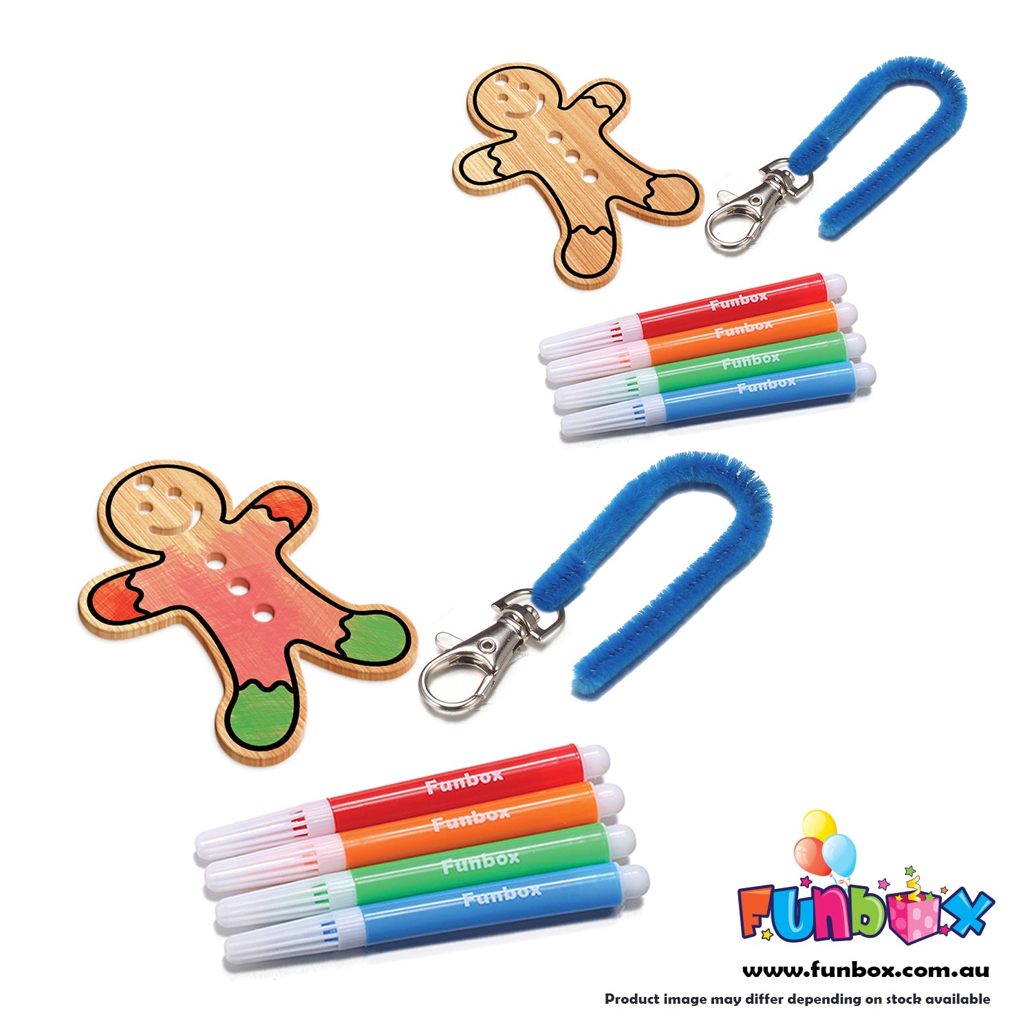 Gingerbread Man Bag Tag Kit