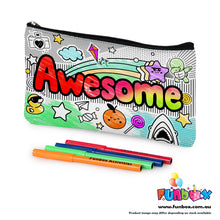 Load image into Gallery viewer, Pre-order! Colour-In Awesome 2.0 Pencil Case