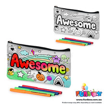 Load image into Gallery viewer, Pre-order! Colour-In Awesome 2.0 Pencil Case