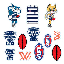 Load image into Gallery viewer, New! AFL Licensed Individual Team Sticker Sheets