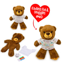 Load image into Gallery viewer, New! Teddy Bear Stuffem with T-Shirt