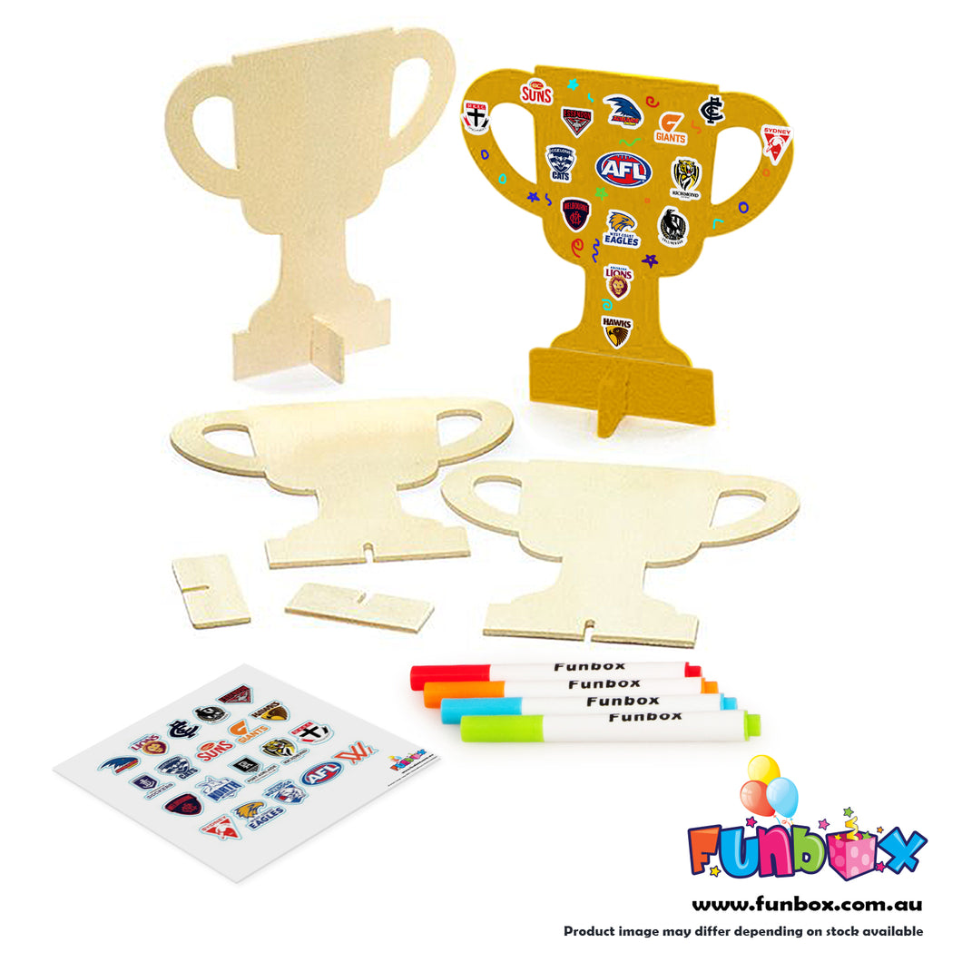 DIY Wooden AFL Trophy Kit