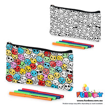 Load image into Gallery viewer, Pre-order! Colour-In Emoji Pencil Case with Markers