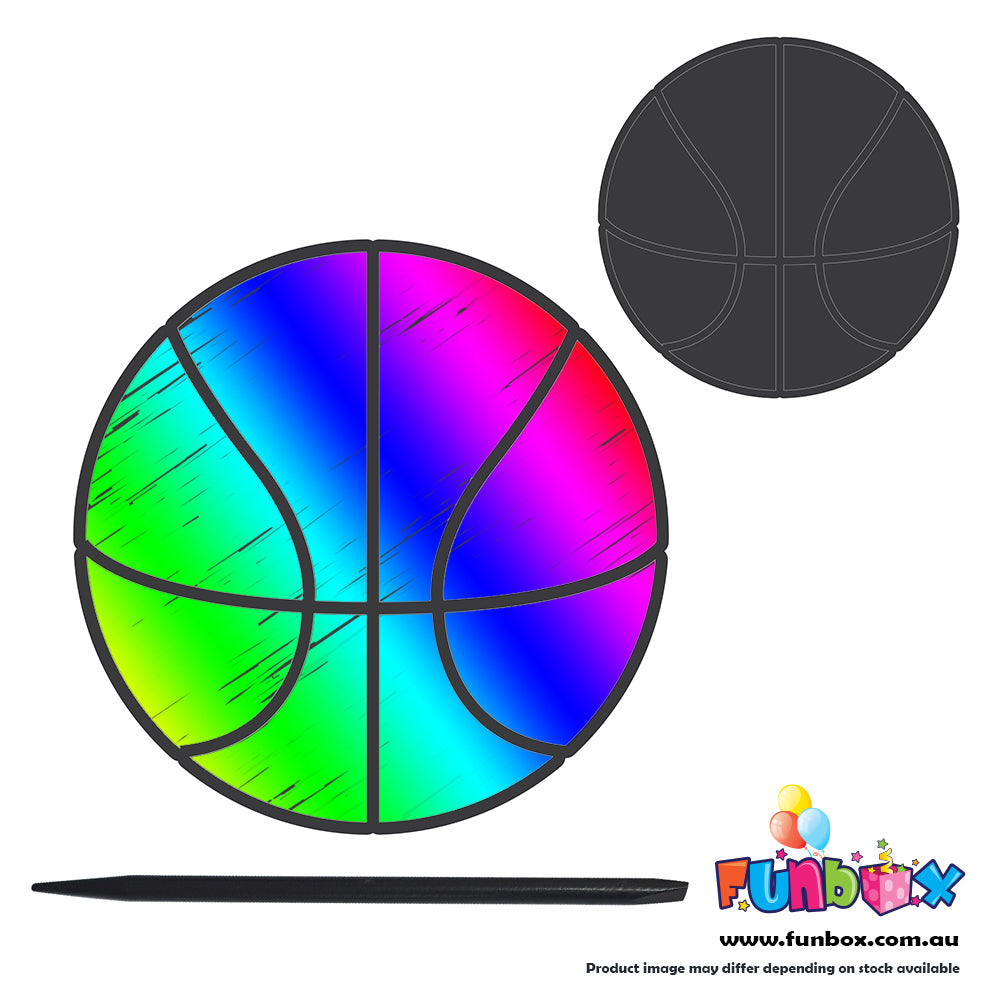 Basketball Magic Scratch Art – funbox.com.au