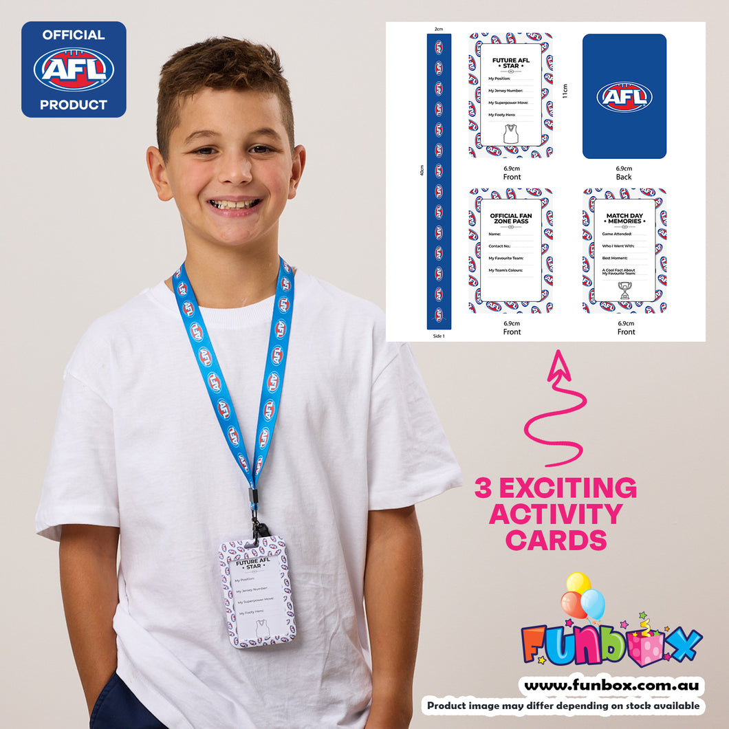 Pre-Order! AFL Lanyard with Card Inserts