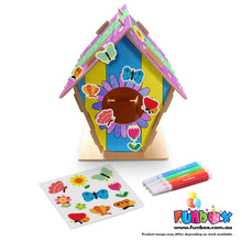 Load image into Gallery viewer, DIY Wooden Butterfly House Kit