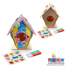 Load image into Gallery viewer, DIY Wooden Butterfly House Kit