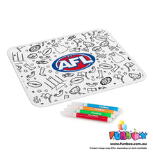 Load image into Gallery viewer, Pre-Order! AFL Colour-In Mouse Pad