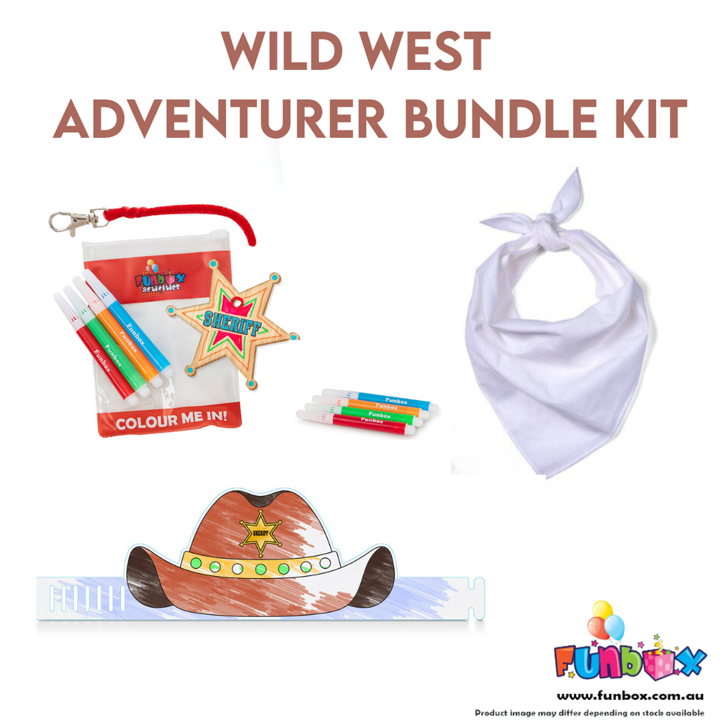 Wild West Adventurer Activity Bundle