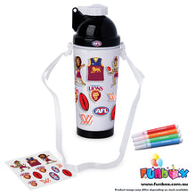 Load image into Gallery viewer, DIY AFL Brisbane Lions Drink Bottle