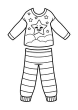 Load image into Gallery viewer, Colour In Pjs - FREE Printable Activity