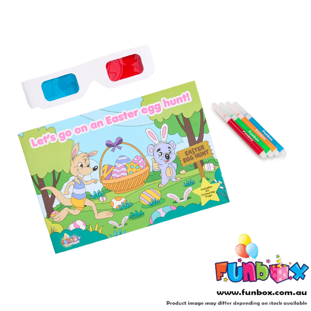 NEW! Easter 3D Activity Book (with markers)