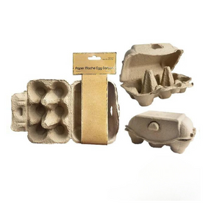 Paper Mache Egg Carton 3-Pack