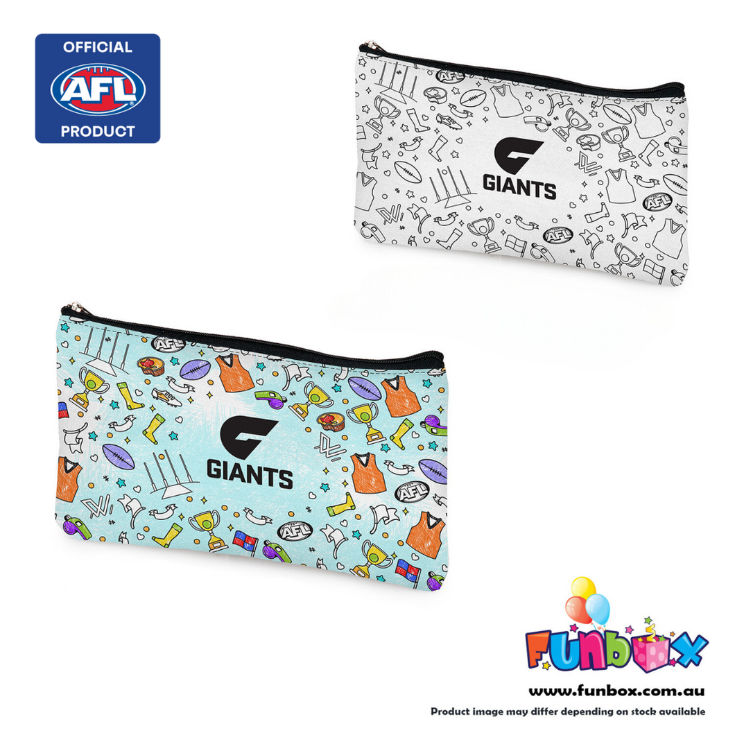 AFL Licensed GWS GIANTS FC Pencil Case - COMING SOON!