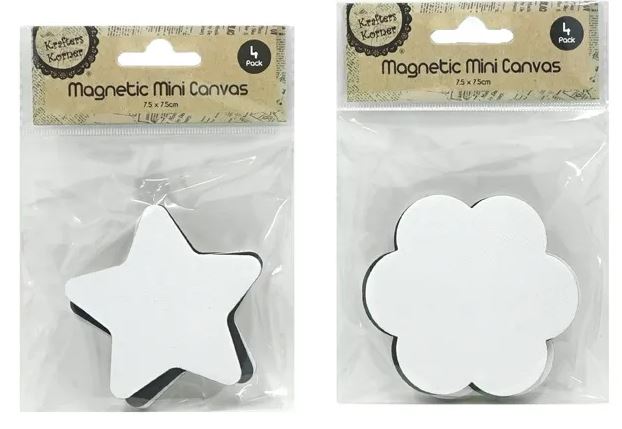 NEW! Magnetic Mini Canvas Shapes