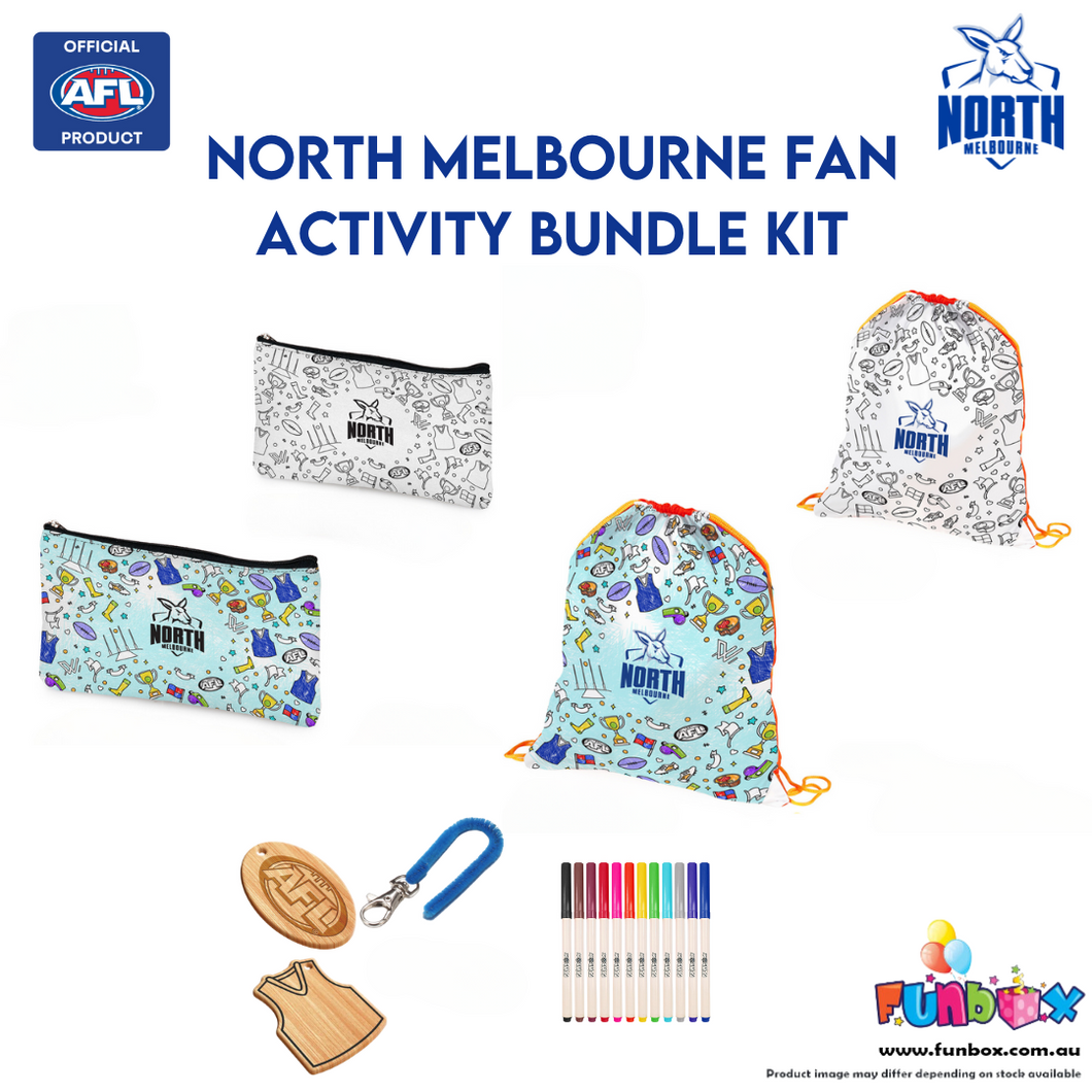 North Melbourne Fan Activity Bundle Kit