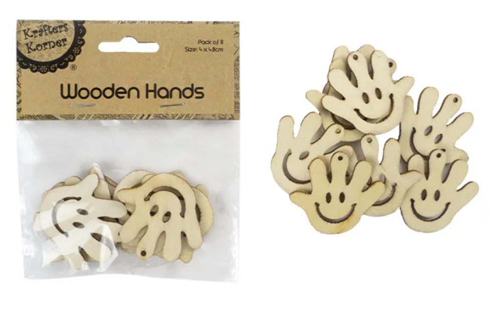 DIY Wooden Happy Hands - Give Creativity a High Five!