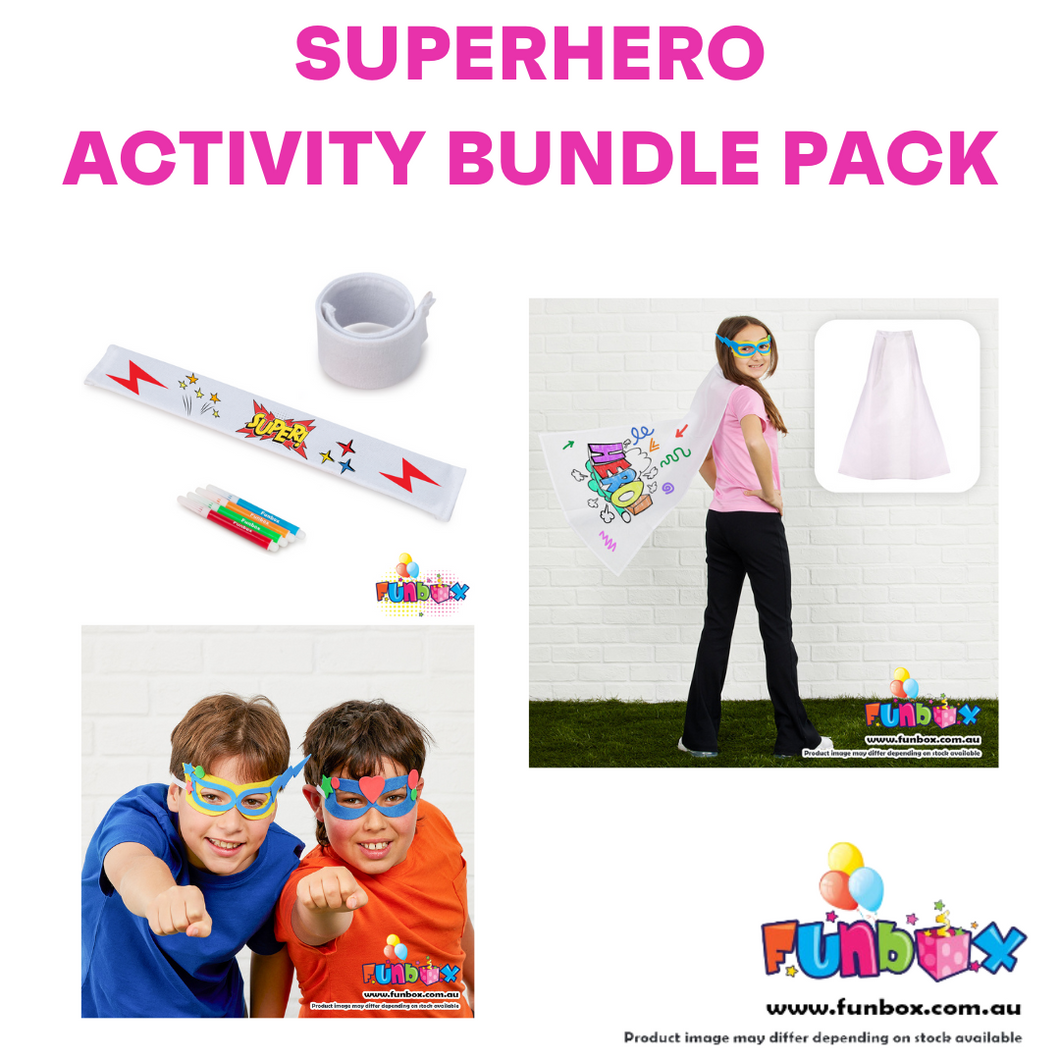 Superhero Activity Bundle Pack