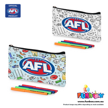 Load image into Gallery viewer, AFL Licensed Colour-In Pencil Case