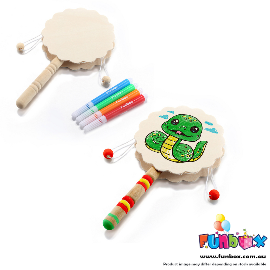 DIY Lunar New Year Percussion Hand Drum Kit