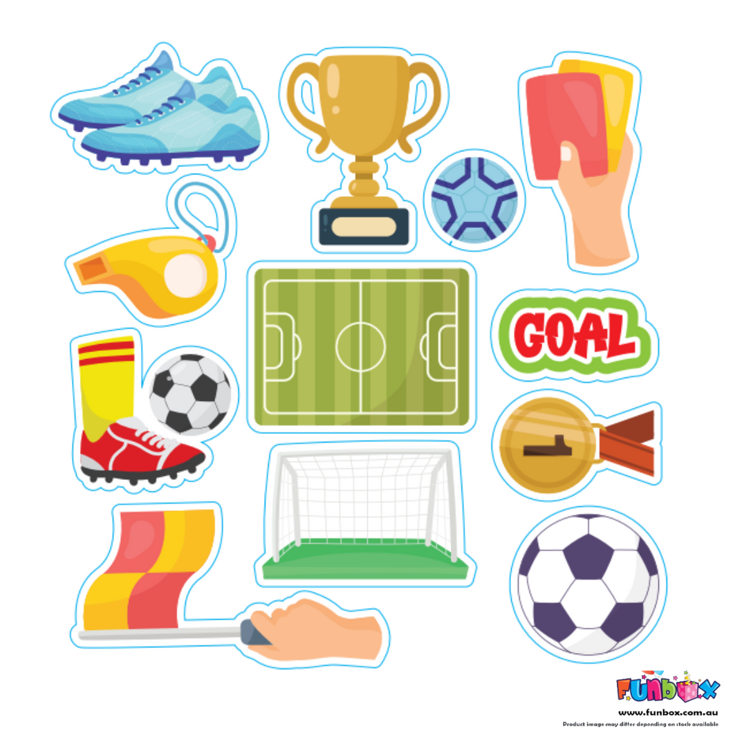 Soccer Stickers - Pack of 50