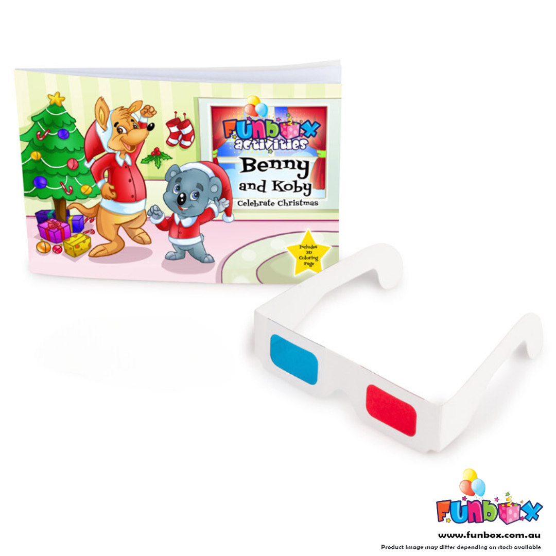 Christmas 3D Activity Book (without markers)