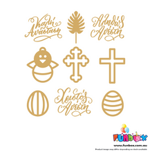 Load image into Gallery viewer, Greek Orthodox Easter Stickers- Pack of 50