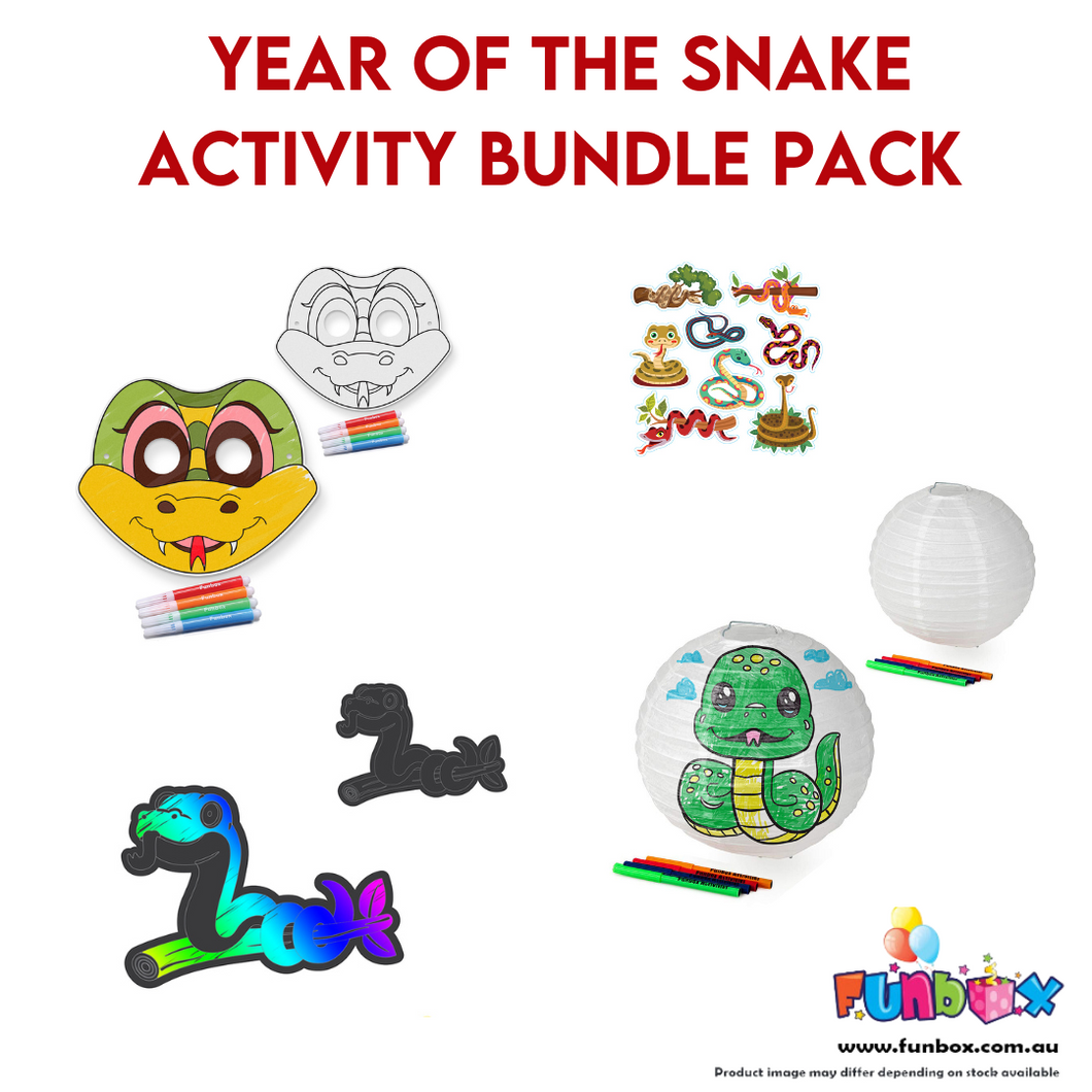 Year Of The Snake Activity Bundle Pack