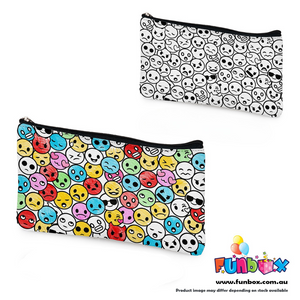 Colour-In Emoji Pencil Case