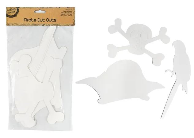 Pirate Crew Paper Cut-Outs - Arrr You Ready to Craft?