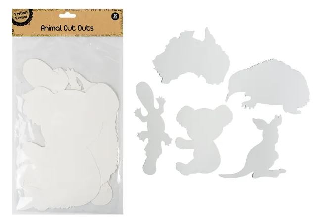 Aussie Wildlife Paper Cut-Outs - Craft Your Own Outback Adventure!