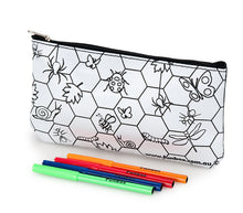 Load image into Gallery viewer, Colour-In Insect Pencil Case