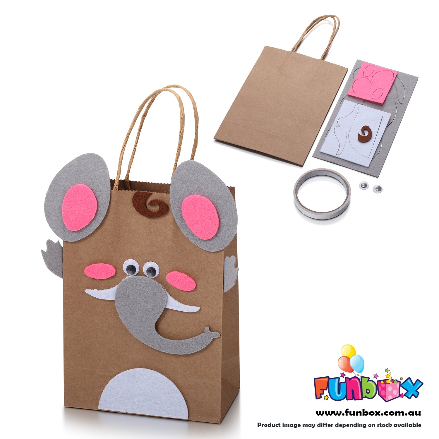 Paper Bag Bunny Puppet Craft