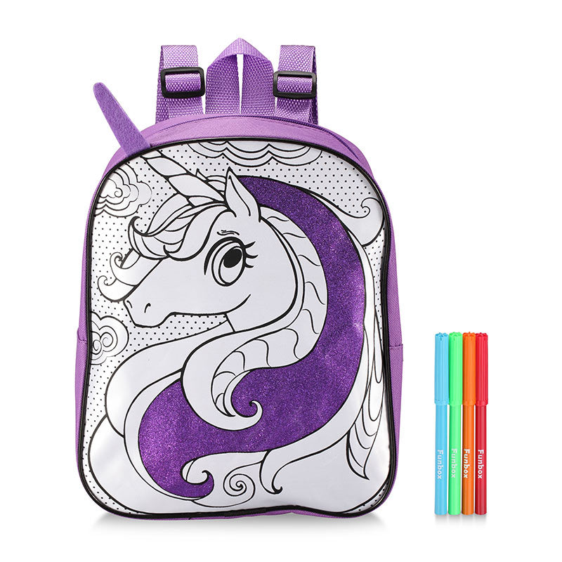 A unicorn bookbag hotsell