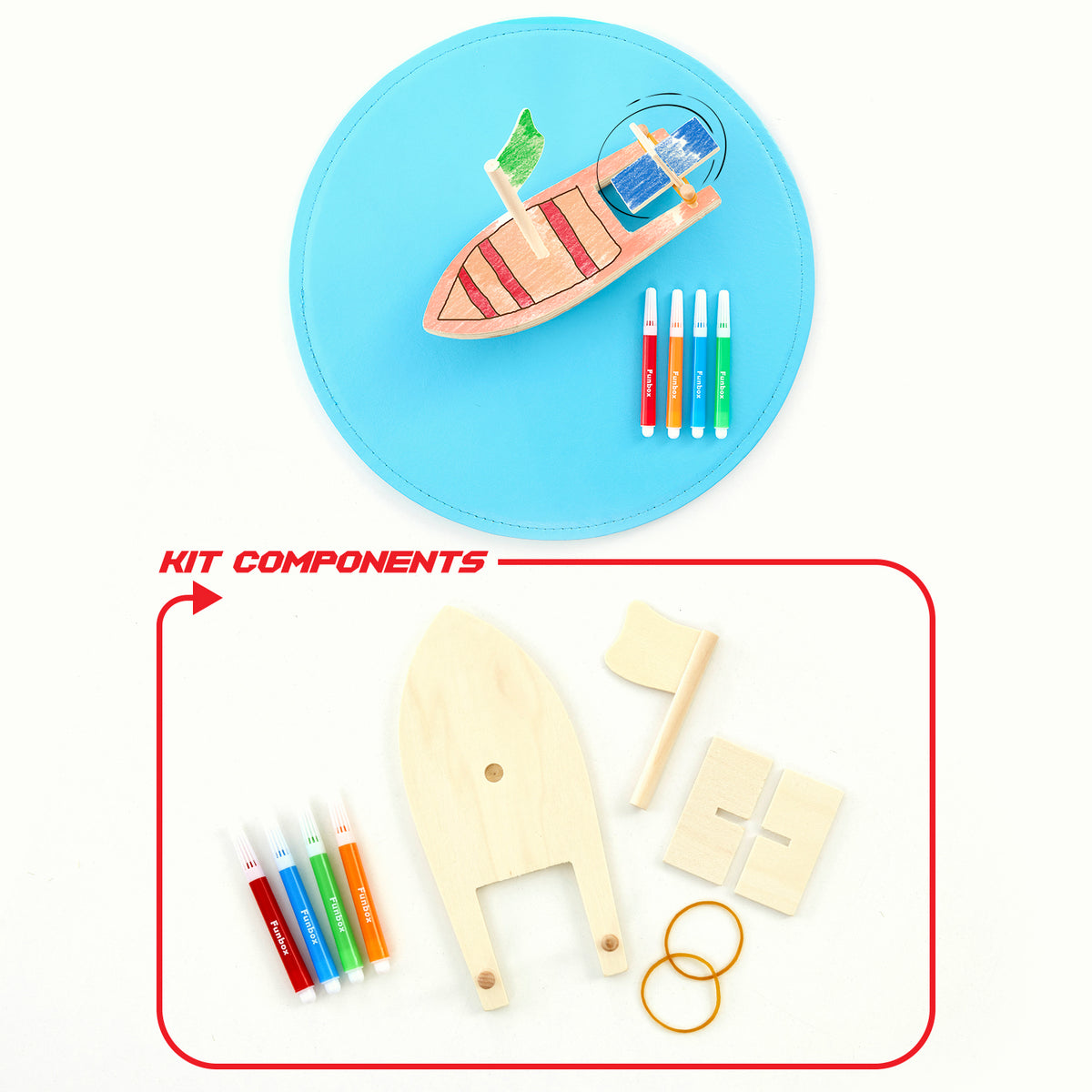 Diy Wooden Boat Kit – Funbox.com.au