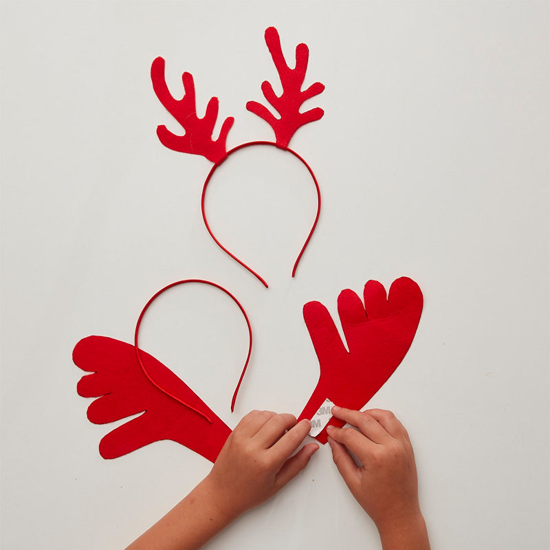 DIY Christmas Reindeer Antlers