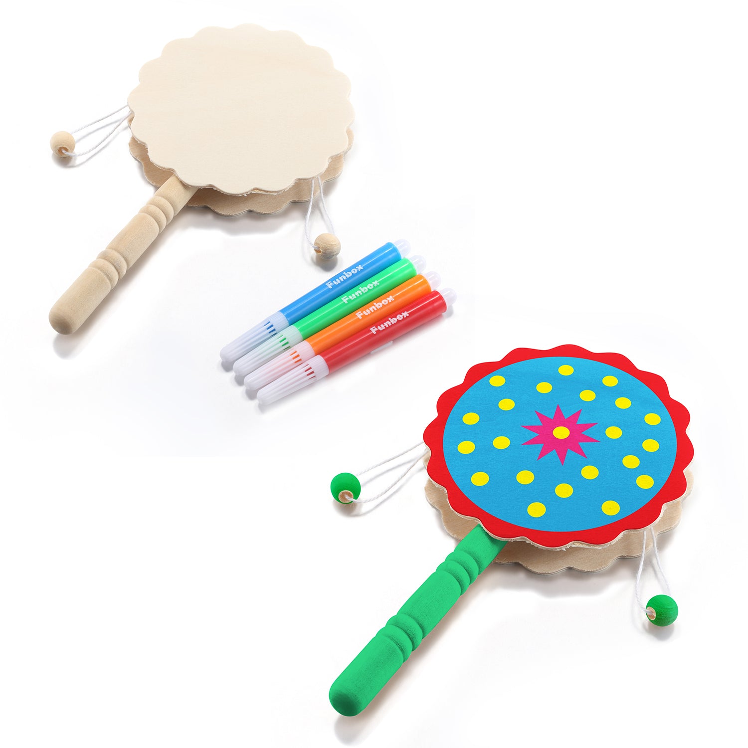 Kit de bateria de mão de percussão DIY – funboxKit de bateria de mão de percussão DIY – funbox  