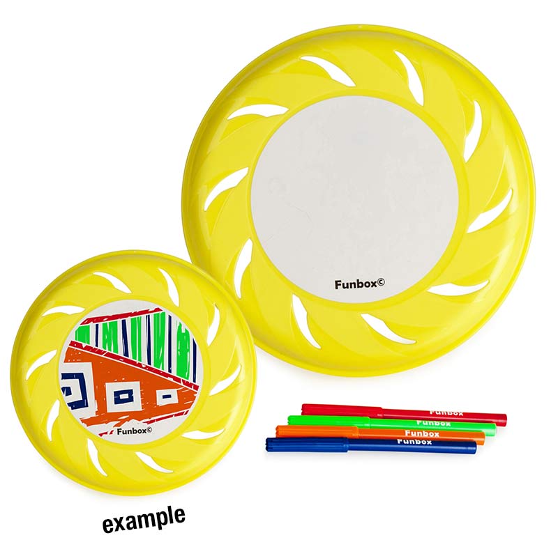 Colour-In Frisbee